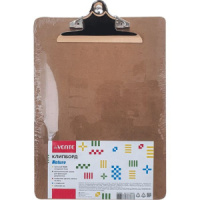 Клипборд А4, Nature коричневый, МДФ 3 мм, усиленный прижим