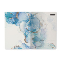 Записная книжка А5  40л. картон, мягк.пер. "Carrara. Bright" лин.