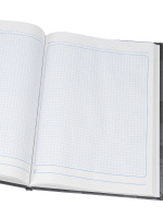 Тетрадь А4 7БЦ  80л кл. сшивка Проф-Пресс "Минимализм в черном - 1" глянц.лам.