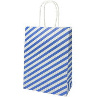 Пакет подар. бумажн. крафт 18*25*10см, 120 гр/м Линии, 8 дизайнов