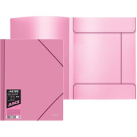 Папка на резинке А4 0,45мм deVENTE. Juicy розовая
