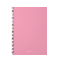 Тетрадь А4  80л кл.  "Pastel" пластик. обложка