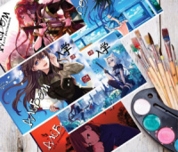 Альбом А4 24л скоба "Аниме" твин-лак.