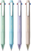 Ручка шар. многоцв. 4-х цветная, 0,7мм, резин.манжета, ассорти
