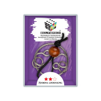 Головоломка металлическая 1 шт "Инь-Ян" 4 элемент.