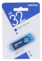 Флеш-драйв  32 GB USB 2.0 Smartbuy Twist Blue