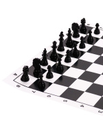 Игра  2 в 1 (шашки, шахматы) поле 28,5х28,5 см 6+