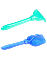 Набор игрушек. Ведро 0,8л прозр., Лопатка 21 прозр., Грабли 21 прозр