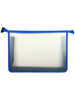 Папка д/тетрад. А4 (336*244*10) молния сверху, пластик+картон "Neon"