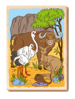 Выжигание набор досочек А4 "Австралия"