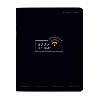 Тетрадь А5 48л кл. Альт "Life interface" софт-тач, выб.УФ-лак