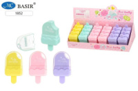 Ластик Basir "Мороженое" 5,8*3см в футляре