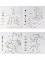 Раскраска "Арт-книга с узорами. Путешествие в зачарованный мир" 283*283мм, 32стр.