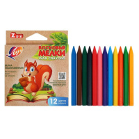 Мелки восковые ЛУЧ Мини 12цв, шестигран., 8*90мм