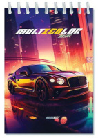 Блокнот А6  48л гребень "Авто" кл.