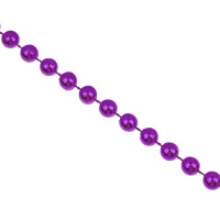 Бусы декоративные  2,7м, мелкие, 0,73см, фиолетовый