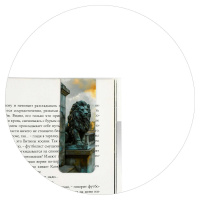 Набор закладок магнитных  2шт., "Лев" 30*80мм