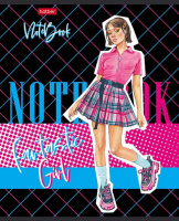 Тетрадь А5  60л кл. Hatber "Zoomer-girl" белизна 98%