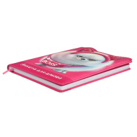 Анкета для друзей А5 80л., тв. обл., кожзам "Босс Шпиц" вырубка, ляссе