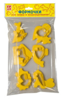 Набор формочек для пластилина  6шт.