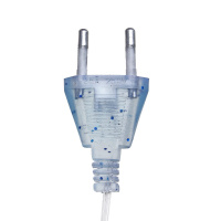 Гирлянда электрическая 10м 120LED светодиодная, нить, 8 режимов, 220В, синий