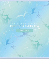 Тетрадь А5 48л кл. Полином "Shiny office" УФ-лак, 4 дизайна