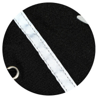 Мешок для обуви 1 отд, 360*480 светоотр. "Серебряный утенок" петля