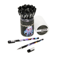 Ручка шар. BV "MagicWrite. Black excellence. Octopus" 0,5мм, синяя