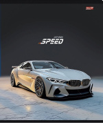 Тетрадь А5 48л кл. Проф-Пресс "Разные автомобили - 15" обл.мел.бум.