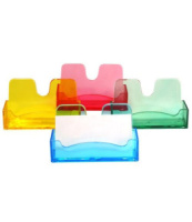 Подставка для визиток, пластик, Flowers