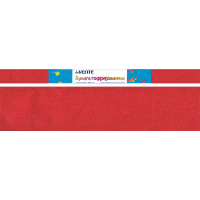Бумага подел. 50*250 32 г/м рулон   креп красная
