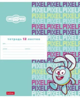 Тетрадь А5 12л кл. Hatber "Смешарики" 5диз.в блоке, белизна 100%