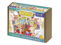 Пазлы фигурные 106 элемента FUN ART collection. Цирк 6+