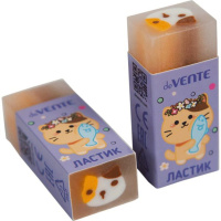 Ластик deVENTE "Animal's box" 50*21*16мм, синт. dust-free, ассорти