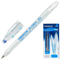 Ручка шар. PENSAN "GLOBAL-21" , 0,5мм, масл. чернила, синяя