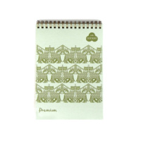 Блокнот А5  30л  "Premium Immature pistachio" незрелая фисташка, гребень