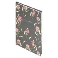 Ежедневник недат. А5  64л. 7БЦ "Diary. Протея" мат.лам., выб.УФ-лак