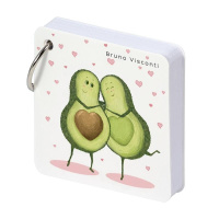 "SMART JOURNAL" 70 х 70 мм, 110 Л, ( 6 ВИДОВ ) ОТРЫВНОЙ БЛОК НА КОЛЬЦЕ