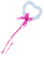 Световая палочка 42см "Сердечко" свет, бат. 3*AG13 в компл.