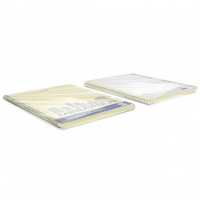 Тетрадь А4  80л кл. гребень "MEGAPOLIS  Yellow Concept" желтый внутрен.блок, перфорация, микроперфор