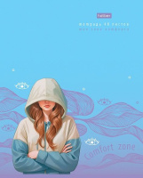 Тетрадь А5 48л кл. Hatber "Весь ее Мир. Выпуск №2" сфот-тач, запечат.оборот, 5 диз.в блоке