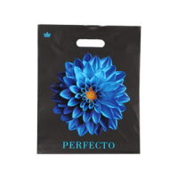 Пакет с вырубной усил. ручкой 30х37 (90мк) Перфекто Далия