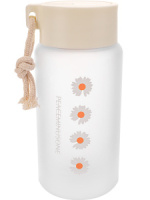 Бутылка для воды 450мл "Ромашковое поле"