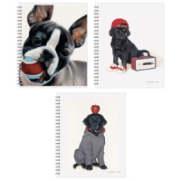 Тетрадь А5  96л кл. гребень Полиграф Принт "Wild Wings" УФ-лак, белизна 100%