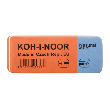 Ластик KOH-I-NOOR "Blue star" комбиниров.