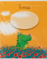 Тетрадь А5 12л кл   На цветочной поляне, выб.УФ-лак