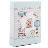 Фотоальбом 100 фото 10*15см Baby голубой