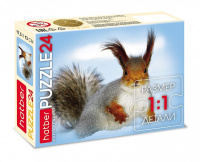 Пазлы   24 элемента 130*175мм.  "Лесные жители" (ассорти 4 вида)