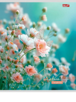 Тетрадь А5 48л кл. Проф-Пресс "Нежные цветочки - 11" обл.мел.бум.