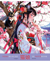 Тетрадь А5 48л кл. Hatber  пласт.обл. "Neko-Neko" 5 диз.в спайке, белизна 100%